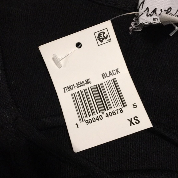 Black laced shirt - Picture 3 of 4